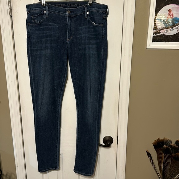 Citizens of Humanity AVEDON Skinny Denim Blue Jeans Size 32 - Picture 1 of 15